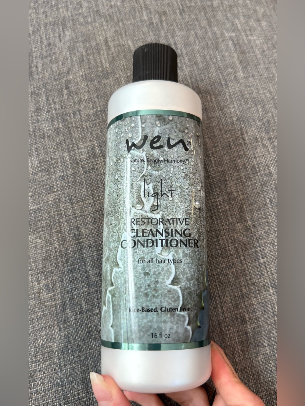 NEW Wen Light Restorative Cleansing Conditioner Rice Based Gluten Free